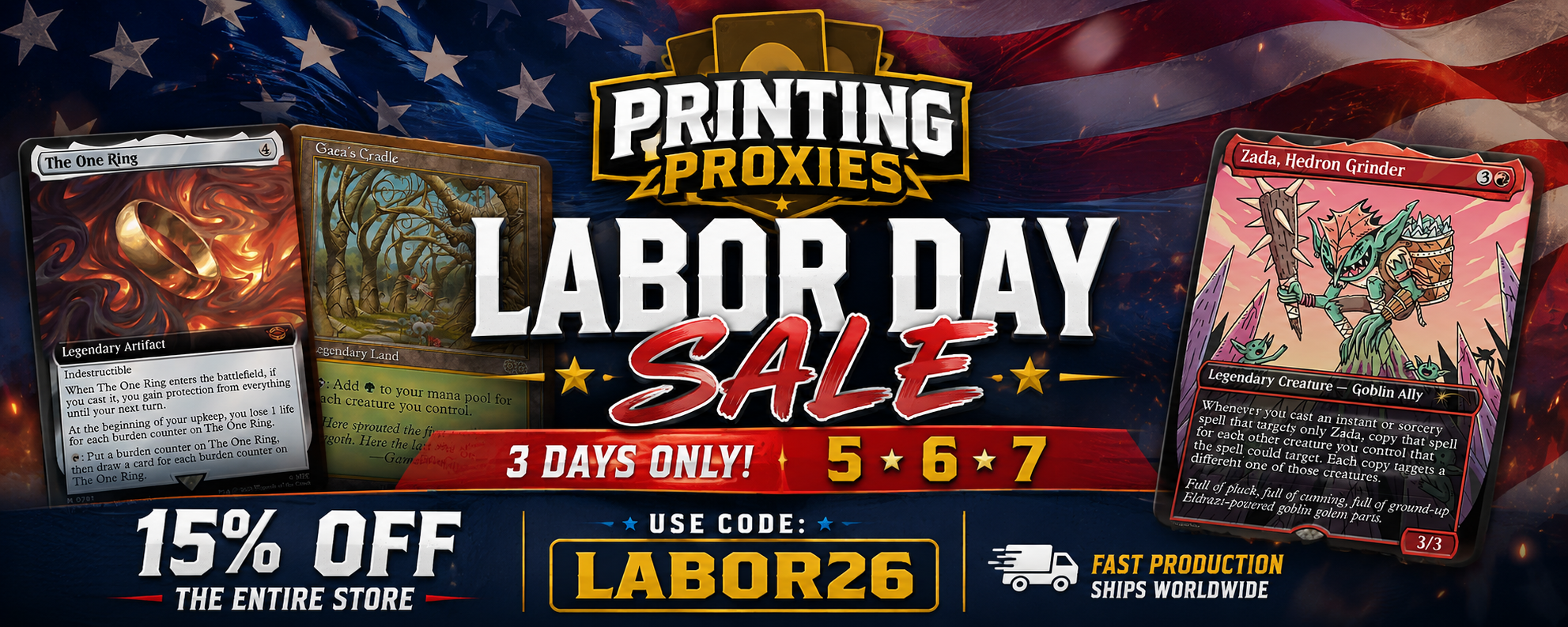 MTGProxy LABOR26 promotion